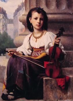 弗朗索瓦 阿爾弗雷德 德洛比 The Young Musician 弗朗索瓦 阿爾弗雷德 德洛比 The Young Musician